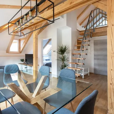 Bright & Spacious Loft In The Heart Of Old Town Любляна