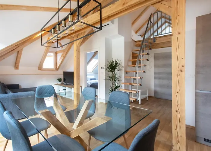 Bright & Spacious Loft In The Heart Of Old Town Ljubljana